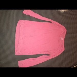 Victoria Secret Neon Pink Long Sleeve thin